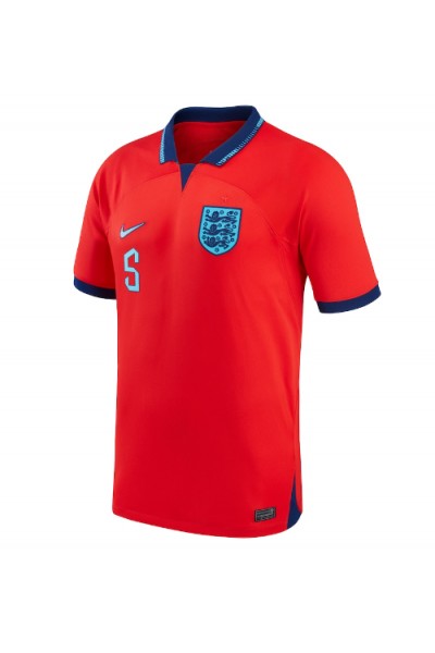 Fotbalové Dres Anglie John Stones #5 Venkovní Oblečení MS 2022 Krátký Rukáv
